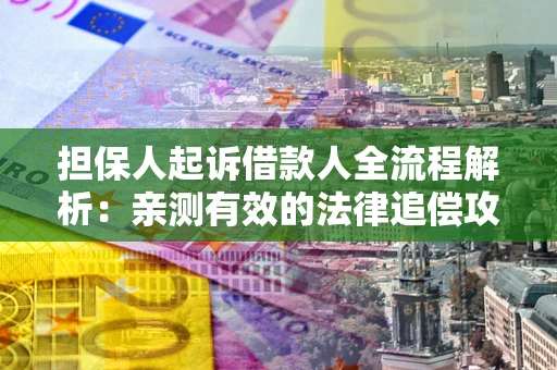 济南担保人起诉借款人全流程解析：亲测有效的法律追偿攻略